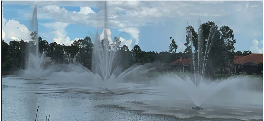 Aquatics Header stormwater retention pond